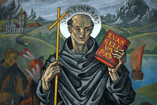 st. meinrad mural