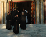 procession out of church