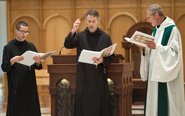 monks singing